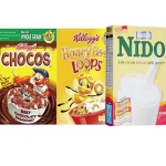 Chocos, Honey Loops and Nestle Nido