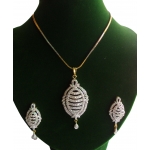 Elegant Pendant with Earrings