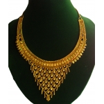 Fancy Pear Shaped Necklace Set