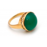 Gorgeous Green Agate Ring