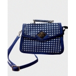 Blue Check X26491 Side Bag